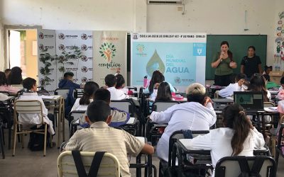 Día Mundial del Agua:  jornada de concientización en escuela de Pinares